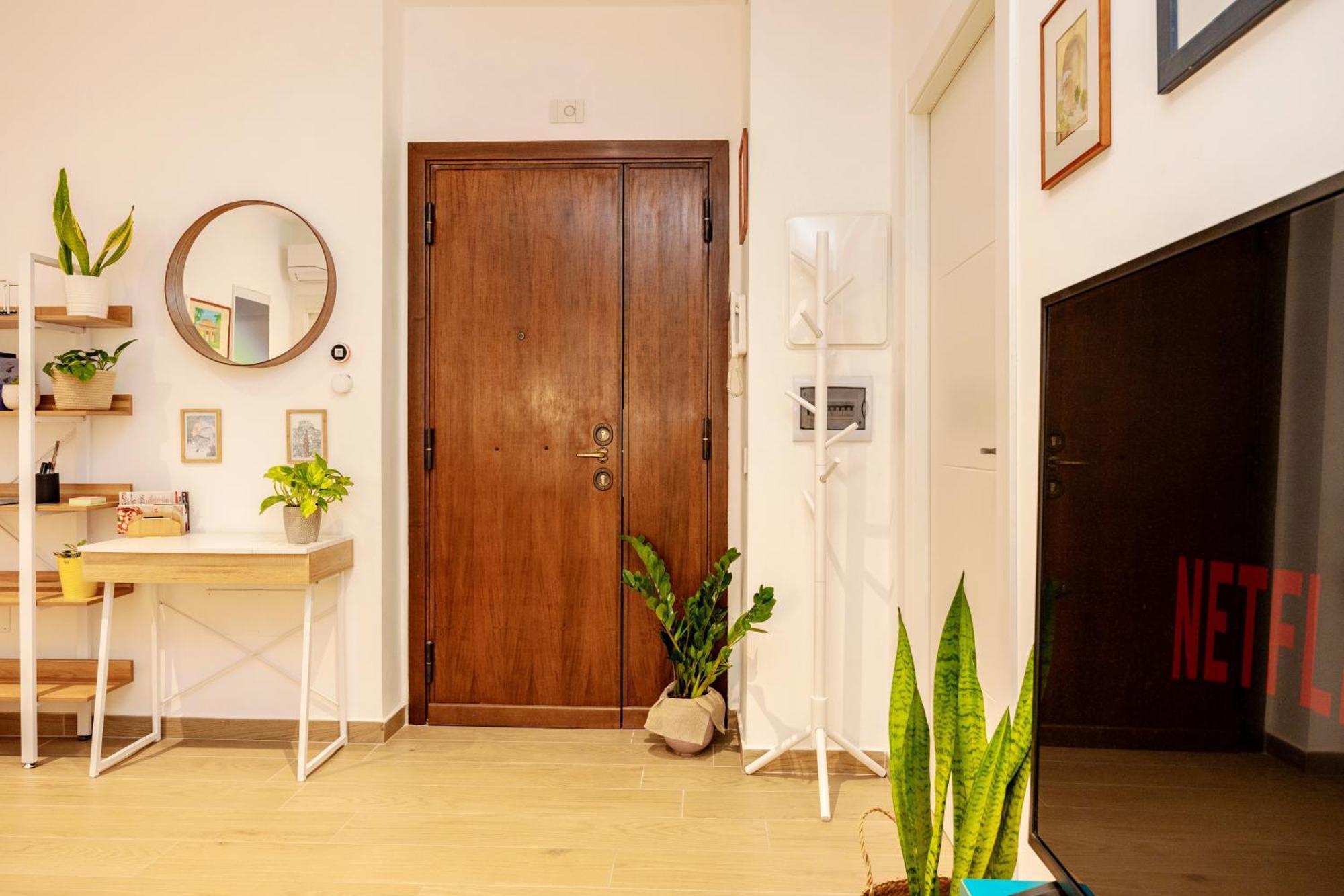 Luminosa Con Bagno Privato Interno - Vicina Metro Accommodatie bij particulieren Rome
