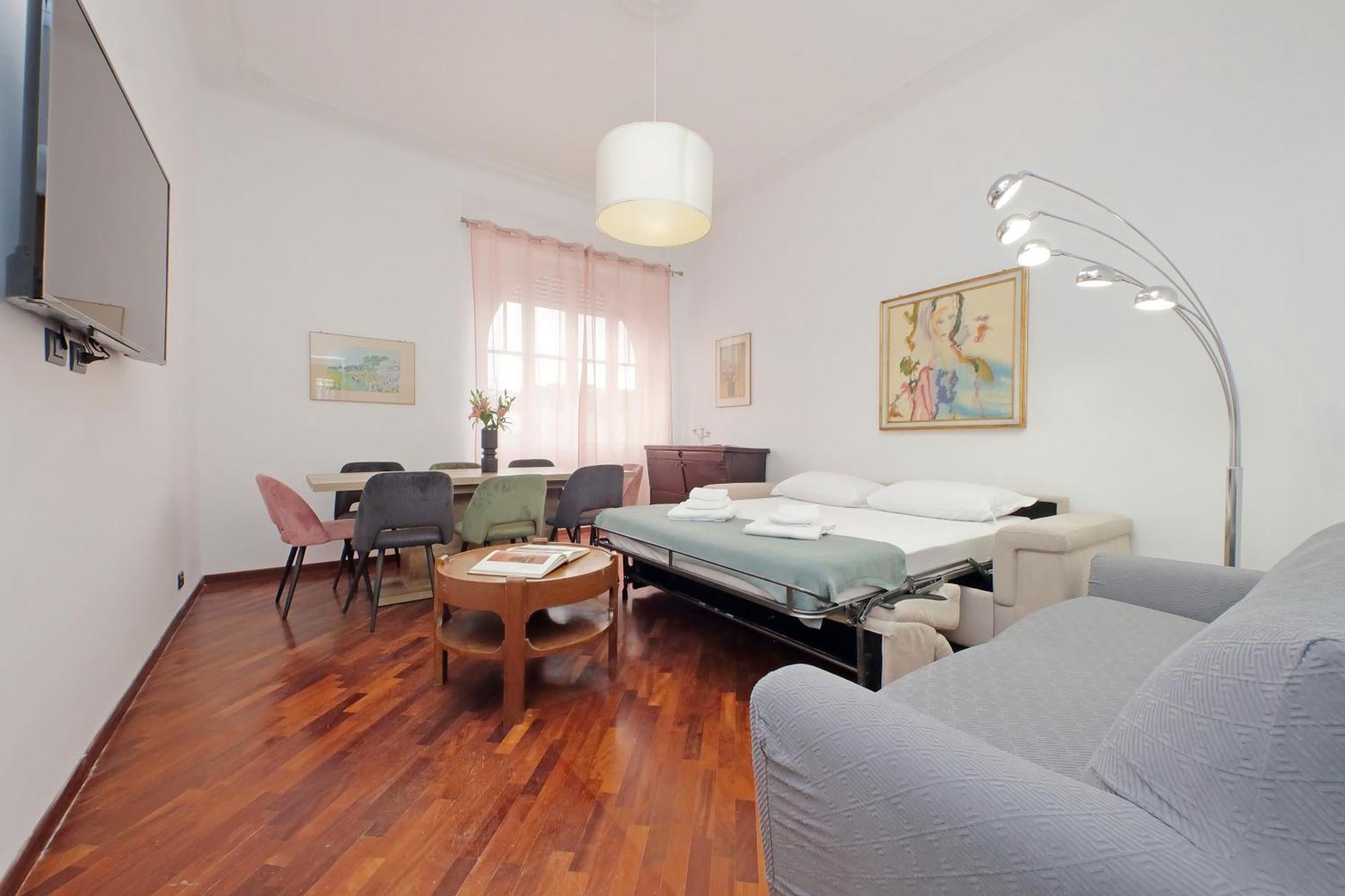 4bnb - Giant Giuliana Vatican Museum Apartment Rome