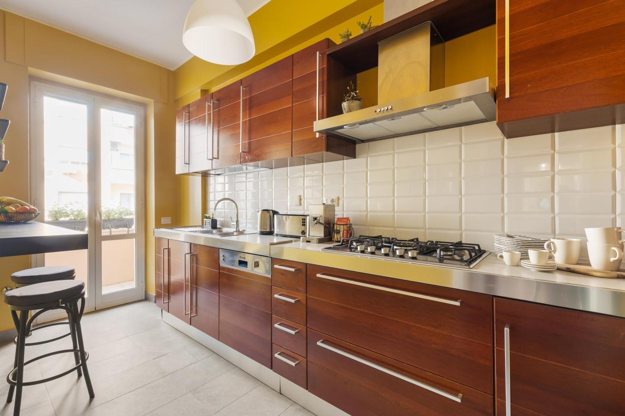 Cozy Gianicolense 3bdr Vakantiehuis