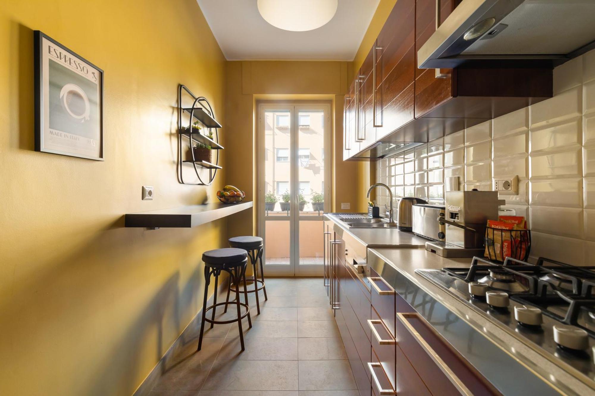 Vakantiehuis Cozy Gianicolense 3bdr *