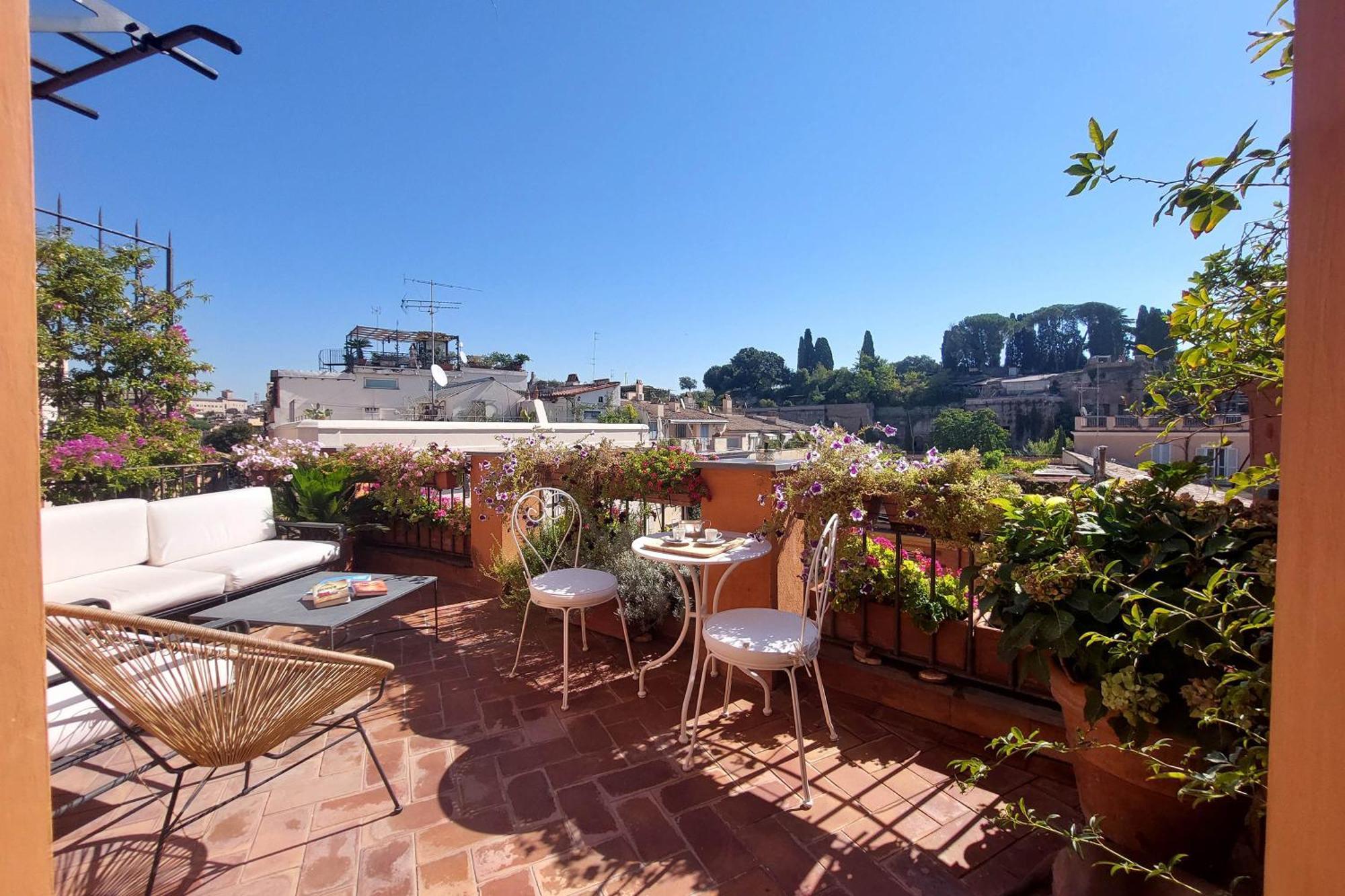 Rooftop - Foro Lux Homestay Rome
