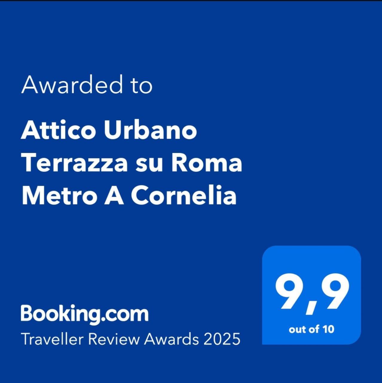Attico Urbano Terrazza Su Metro A Cornelia Apartment