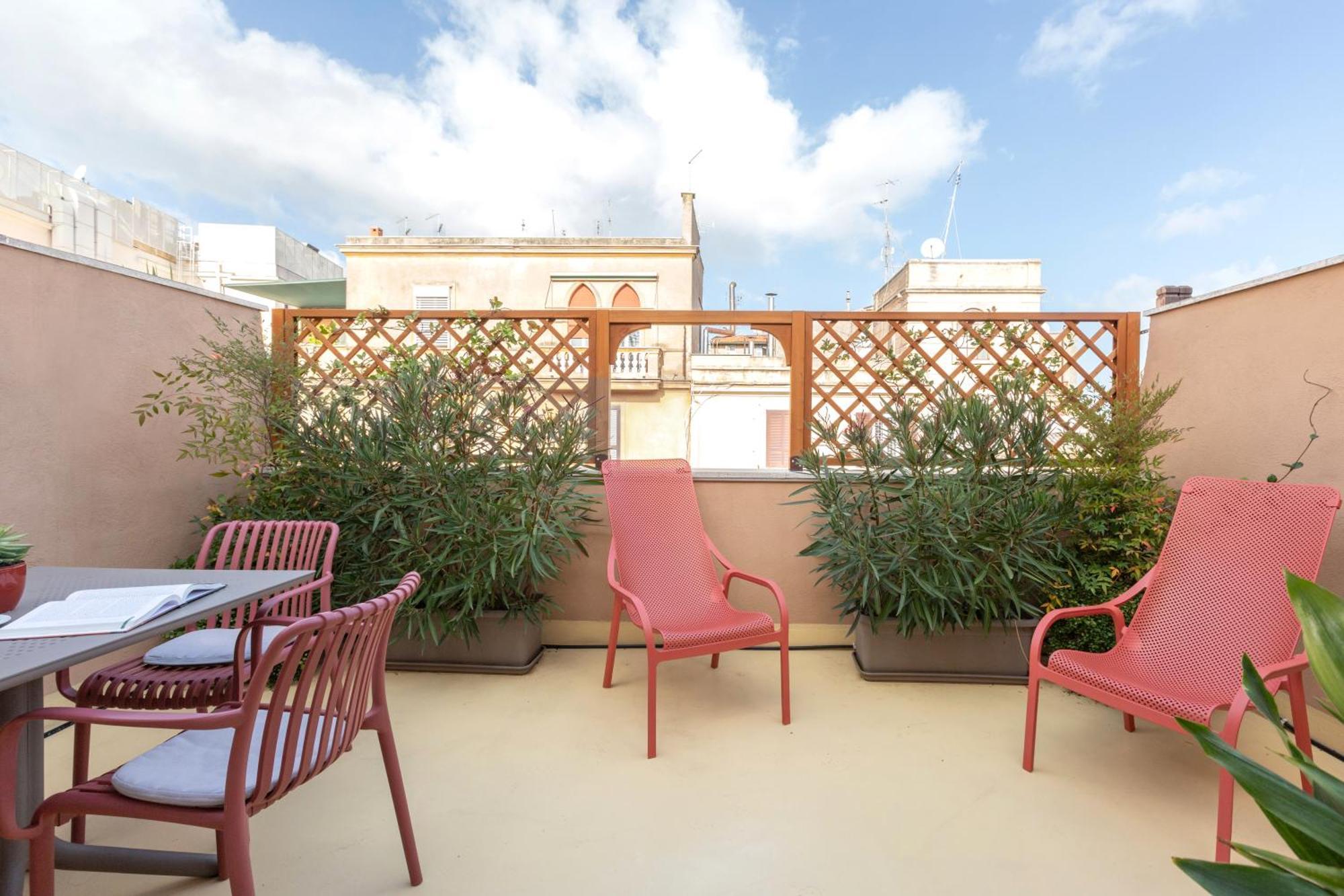 Loft Borghese Terrace Apartment Rome