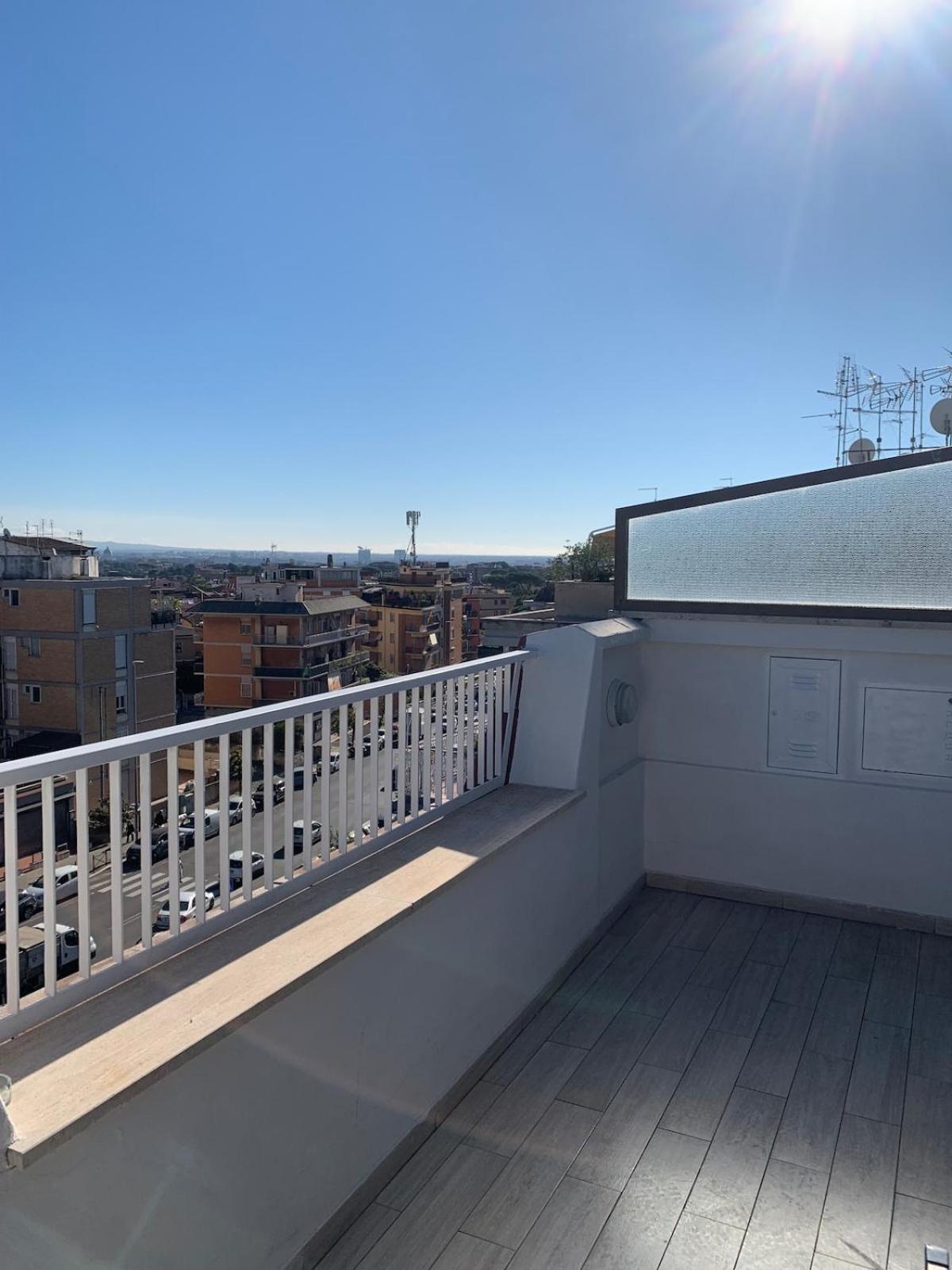 Apartamento Attico Magico Con Vista Su Roma