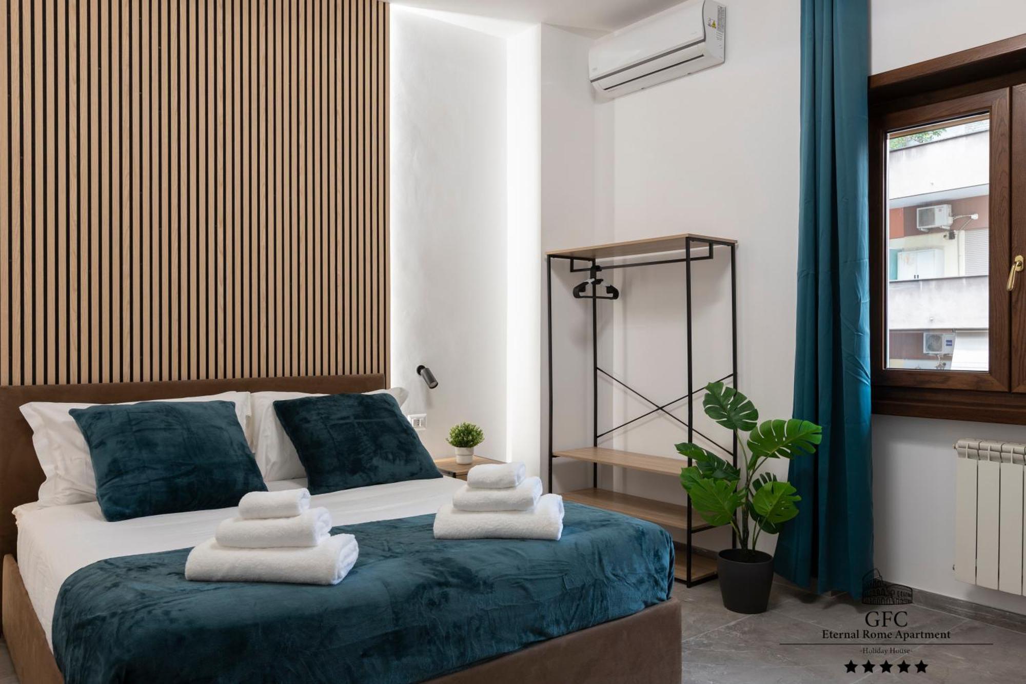 Gfc Eternal - 5min To Tiburtina Station Metrob, 2 Bathrooms, Terrace, A-c Appartement Rome