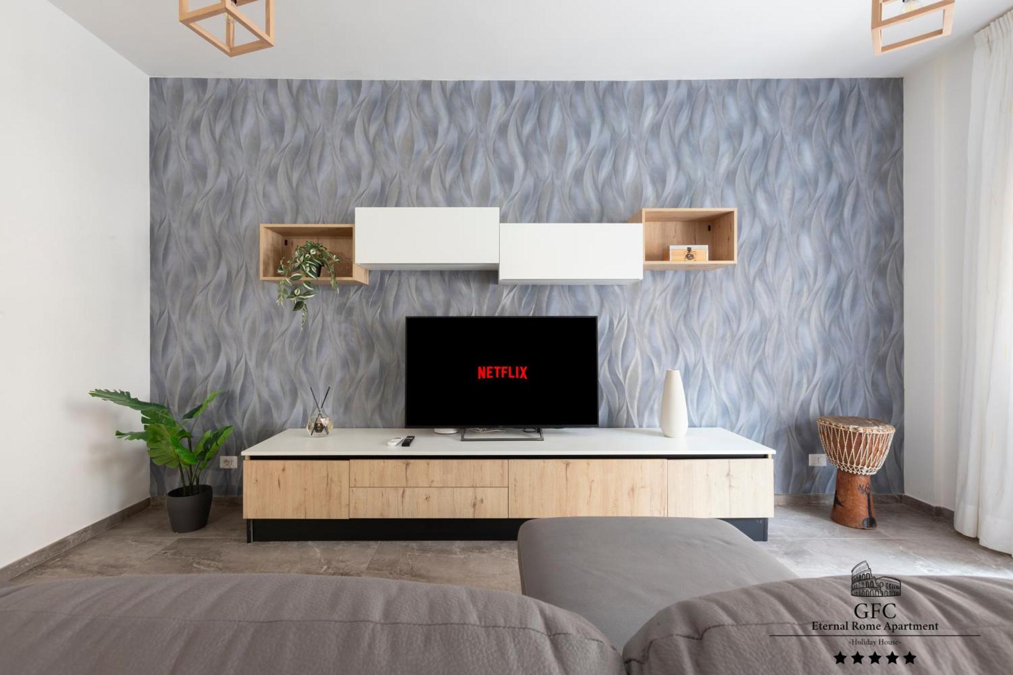 Appartement Gfc Eternal - 5min To Tiburtina Station Metrob, 2 Bathrooms, Terrace, A-c Rome