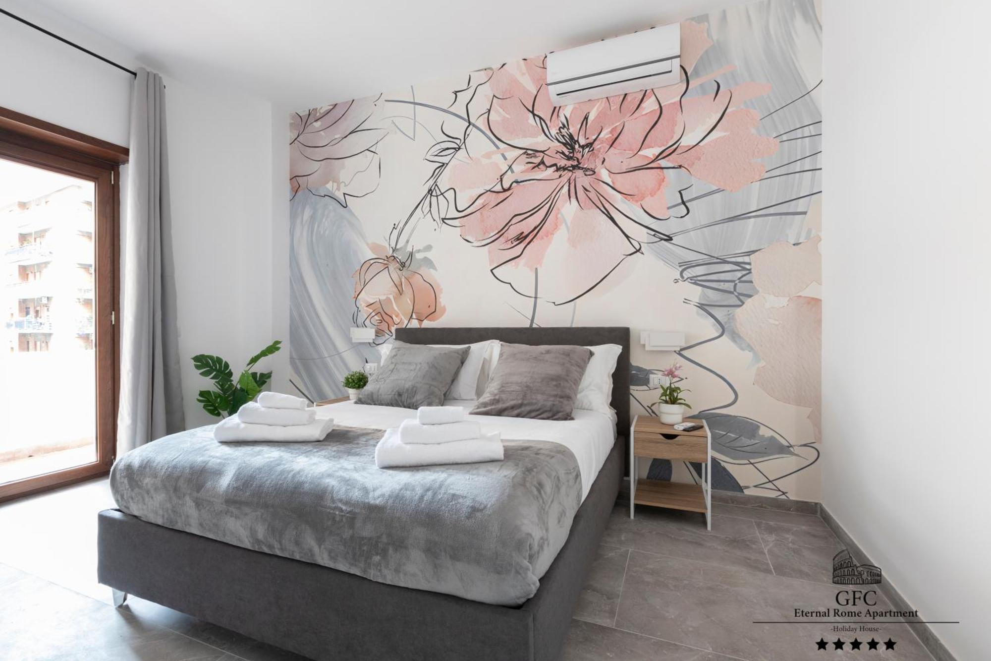 Gfc Eternal - 5min To Tiburtina Station Metrob, 2 Bathrooms, Terrace, A-c Appartement *