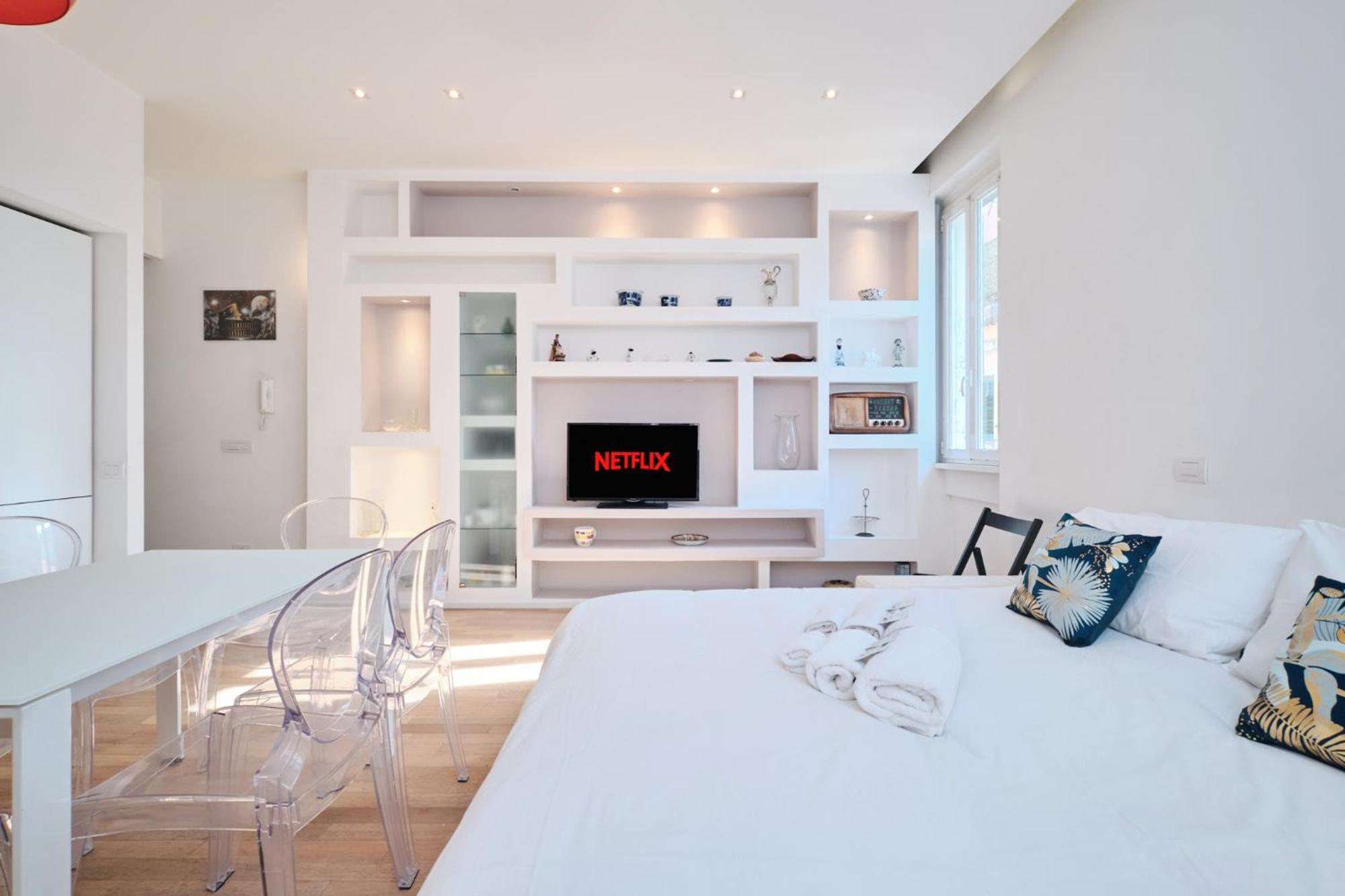 Elegant Near The Centre - Wi-fi & Netflix Free Rome