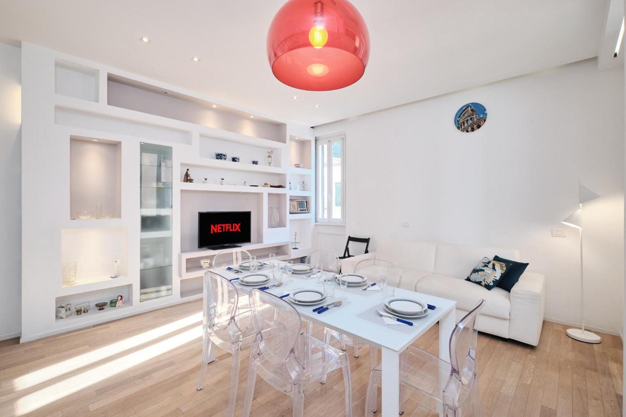 Elegant Near The Centre - Wi-fi & Netflix Free Rome