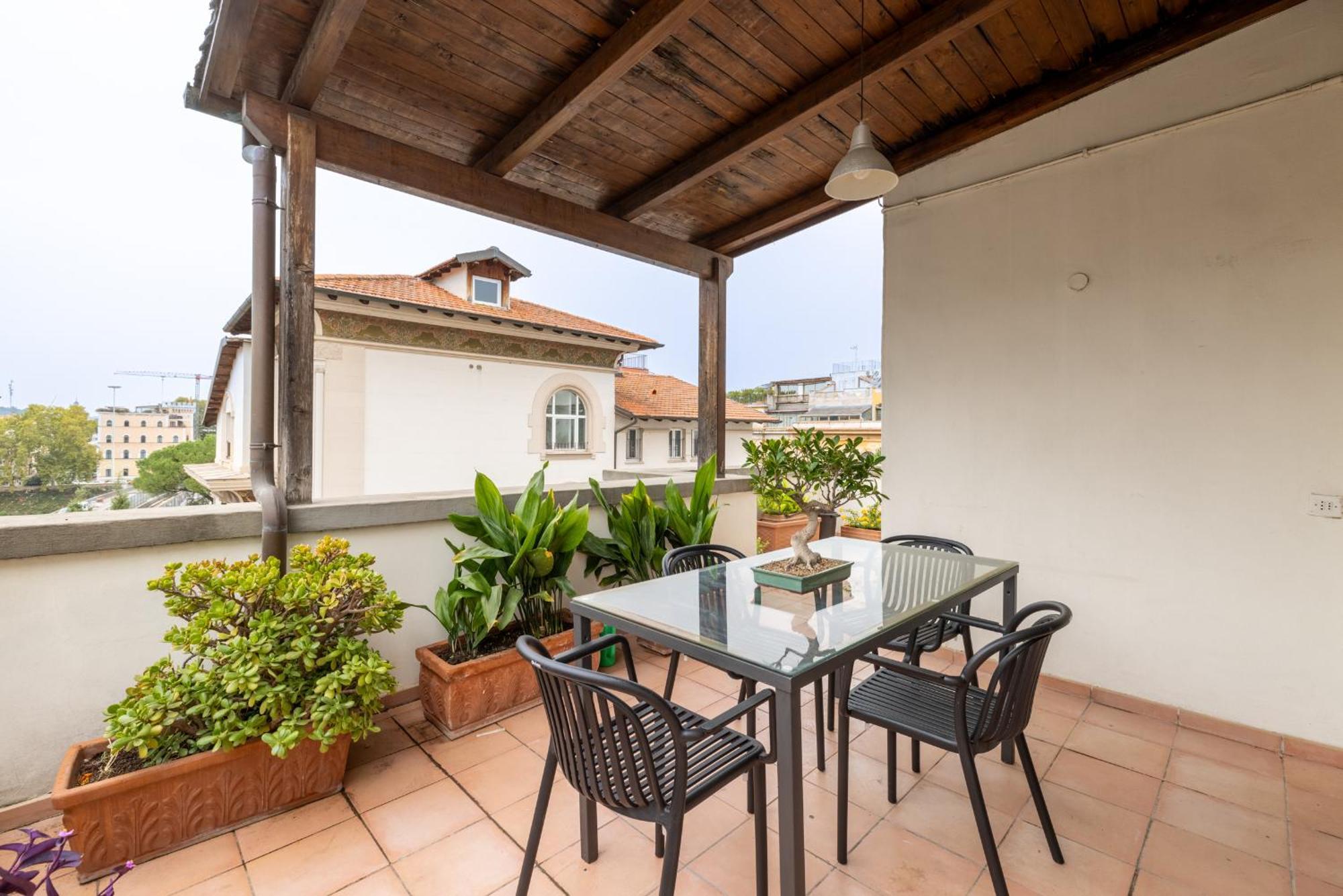 Elegant Penthouse With Terrace * Rome