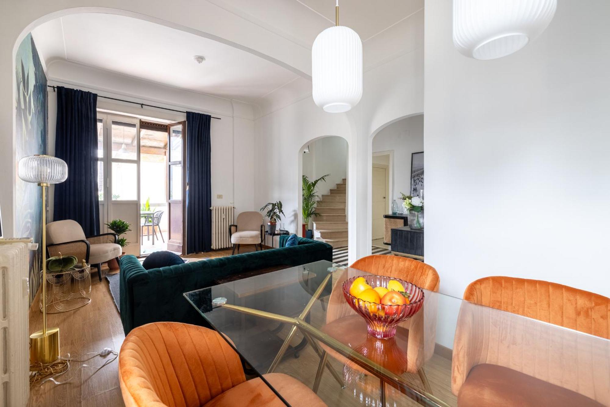 Elegant Penthouse With Terrace Apartment Rome