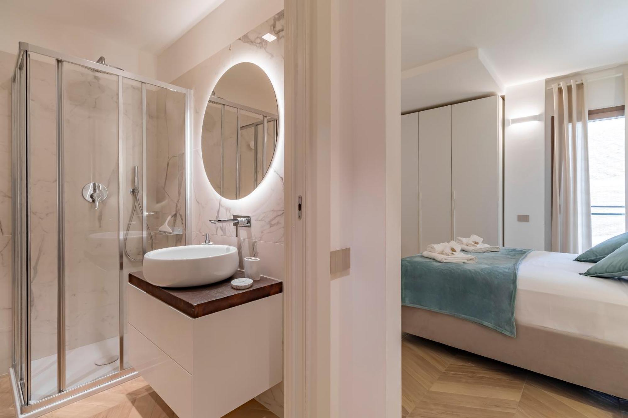 Aurealiving - Sage Luxury With Air Conditioning, Fast Wifi And Free Gym Rome