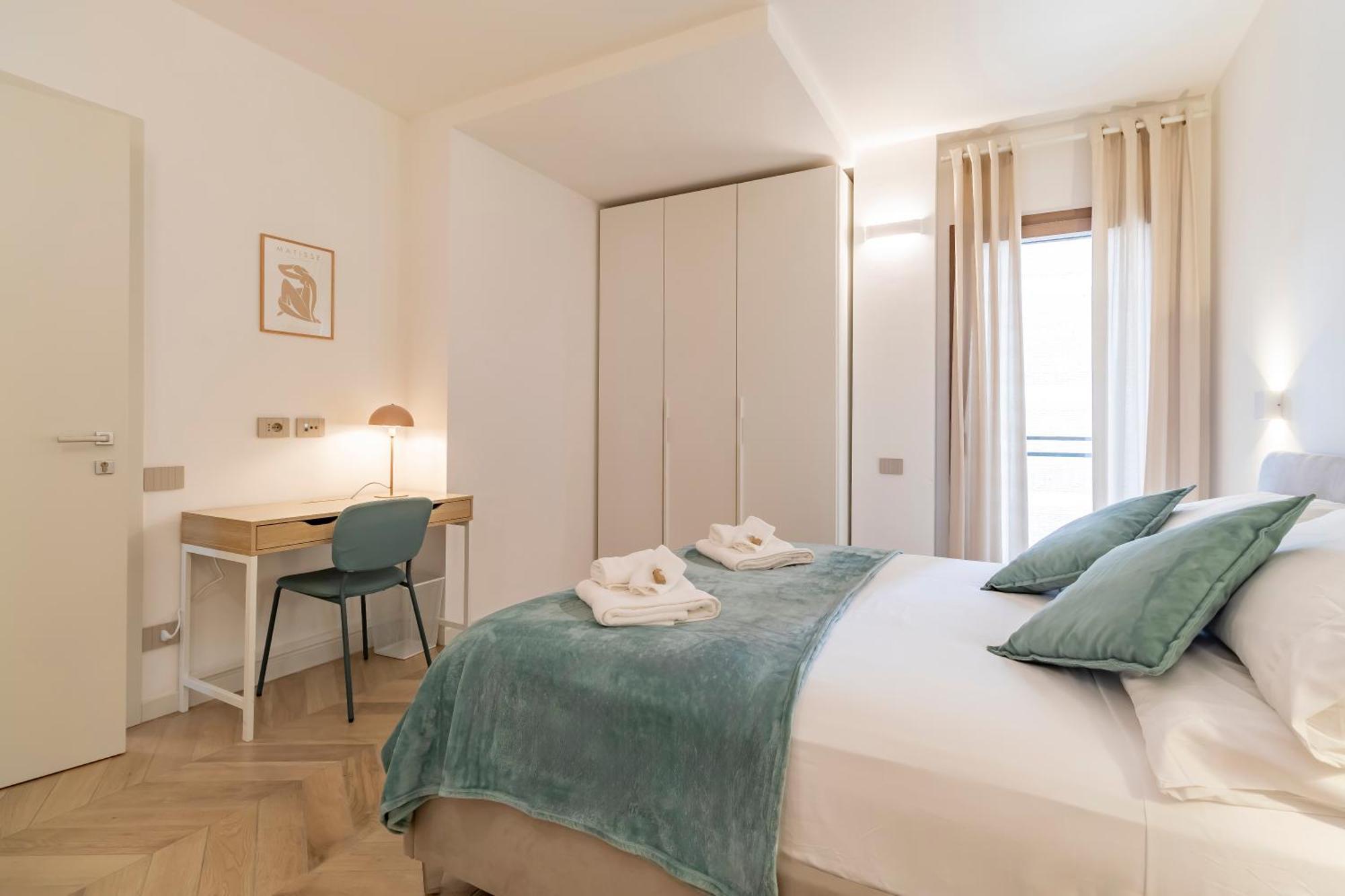Aurealiving - Sage Luxury With Air Conditioning, Fast Wifi And Free Gym Rome