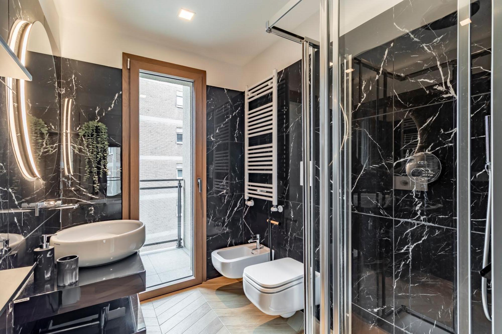 Aurealiving - Sage Luxury With Air Conditioning, Fast Wifi And Free Gym Apartment Rome