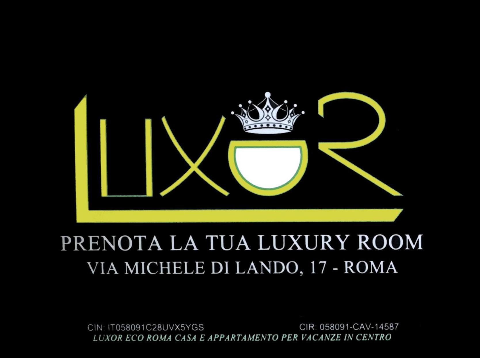Luxor Eco Casa E Per Vacanze In Centro Piazza Bologna, Colosseo, Piazza Di Spagna, Vaticano, San Pietro, Sapienza, Fontana Di Trevi, Piazza Navona, Trastevere, Tiburtina, Termini, Aeroporto 2* Roma
