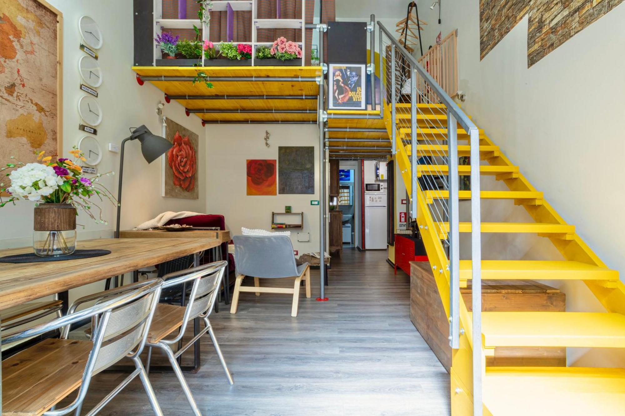 Rossana Urban Style Loft Close To Termini Station Appartement Rome