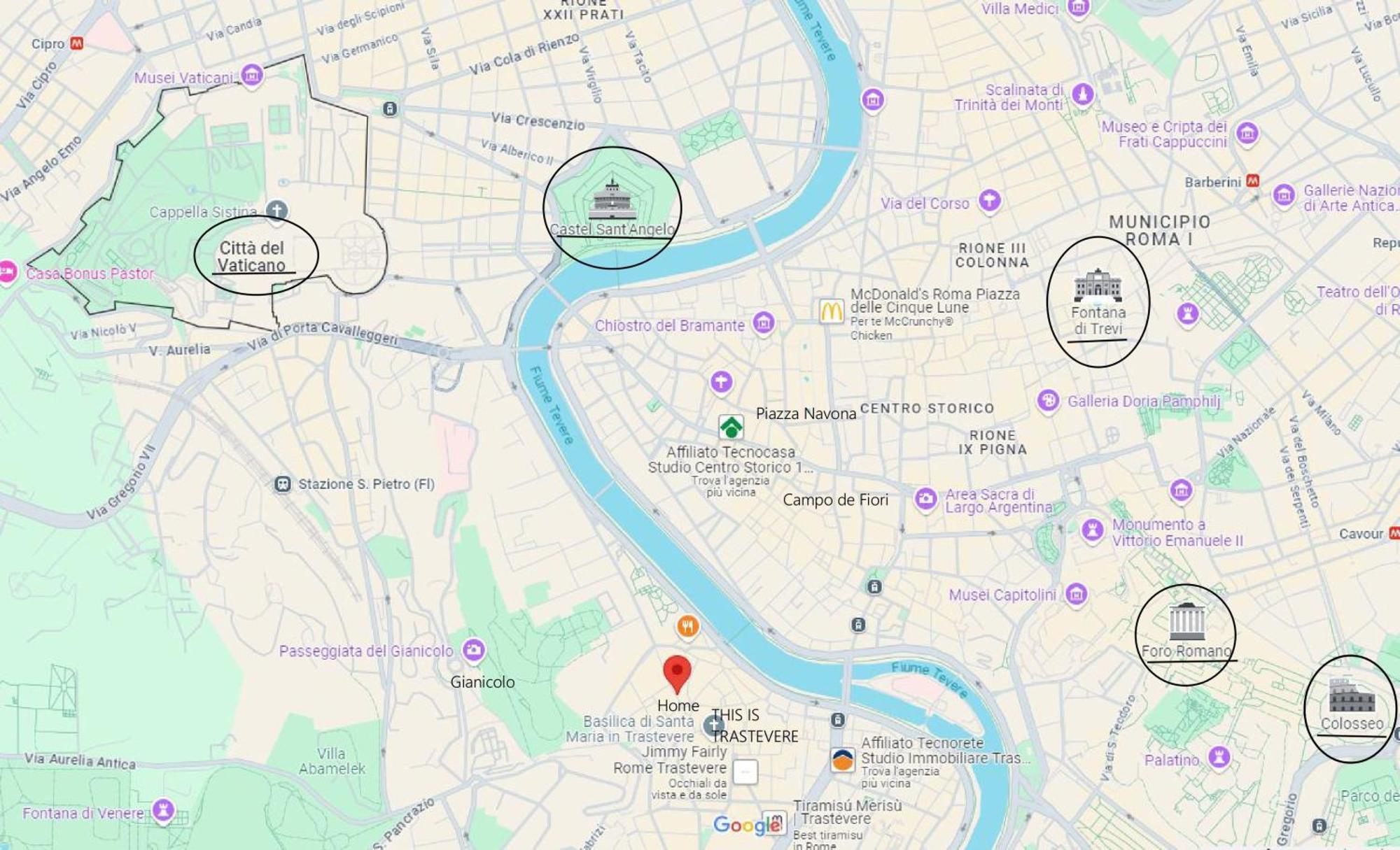 Il Rifugio Di Trastevere Apartamento