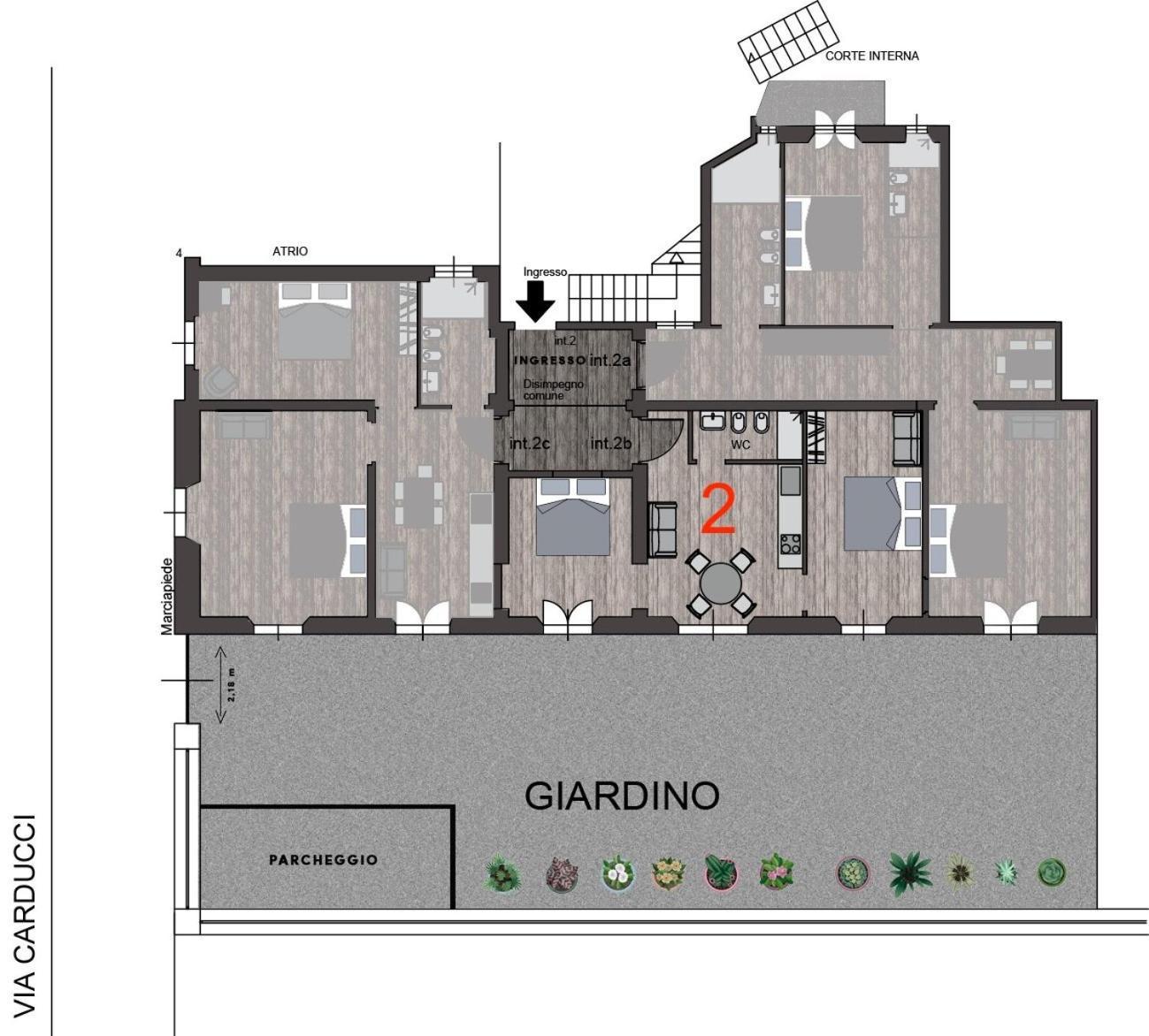 Apartment C2 Class Apartment, 2 Da Letto Con Giardino In Zona Via Veneto Distante 15 Minuti A Piedi Da Fontana Di Trevi
