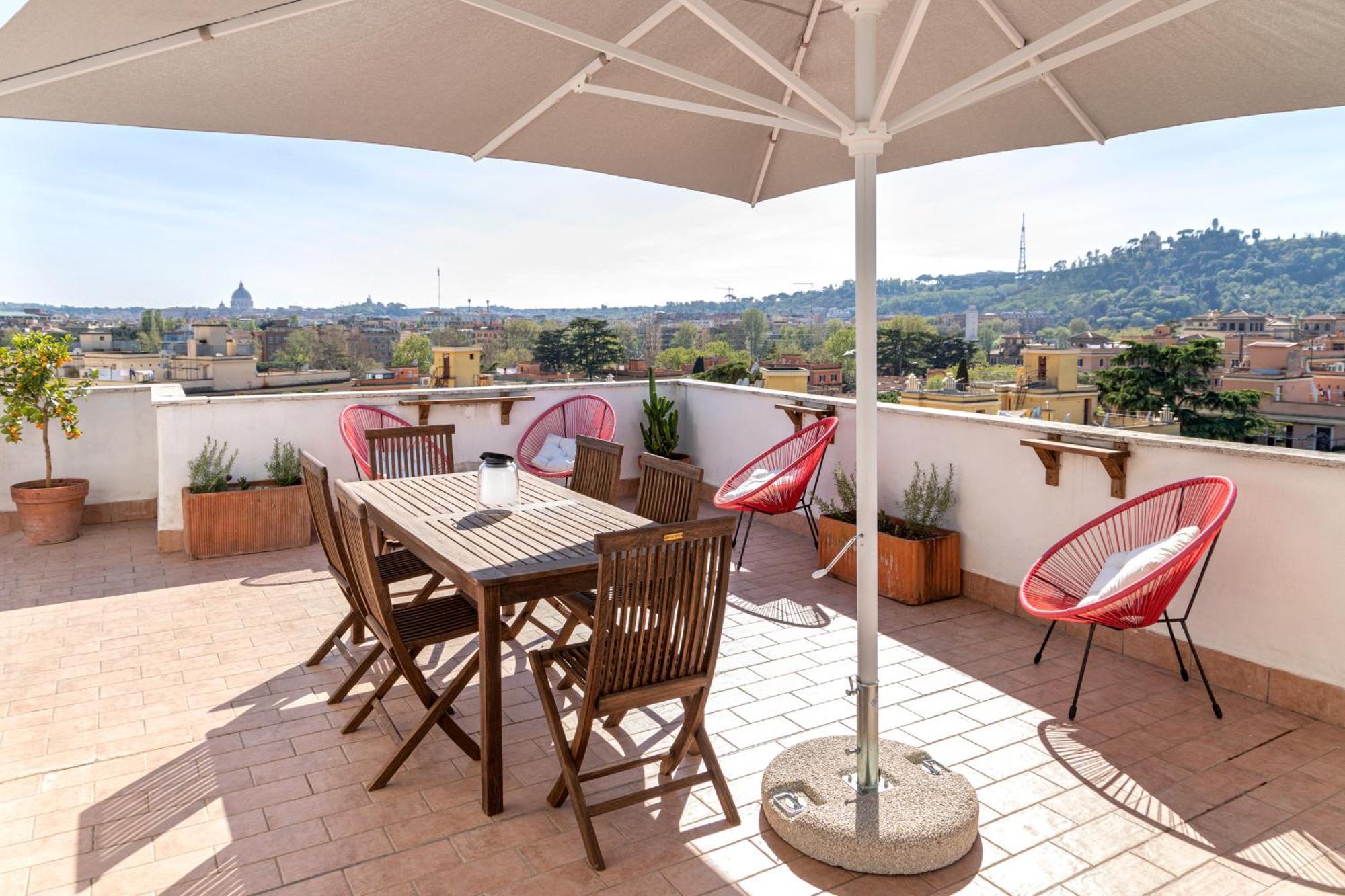 Terrazza Donatello - Rome's Skyview Loft Apartment