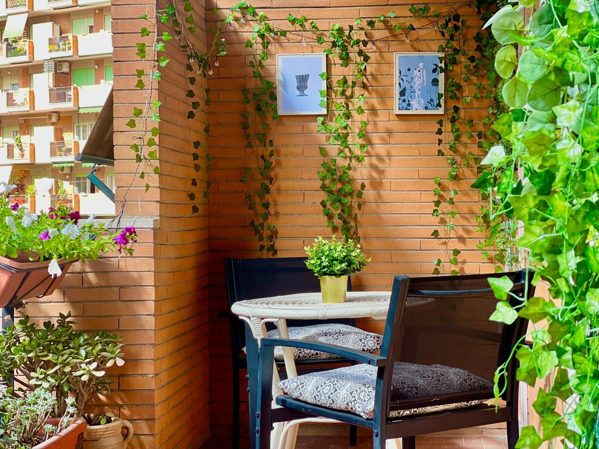 Appartement Appia Antica Apartment, Subway, 12 Stops Vatican, Comfort, Balcony