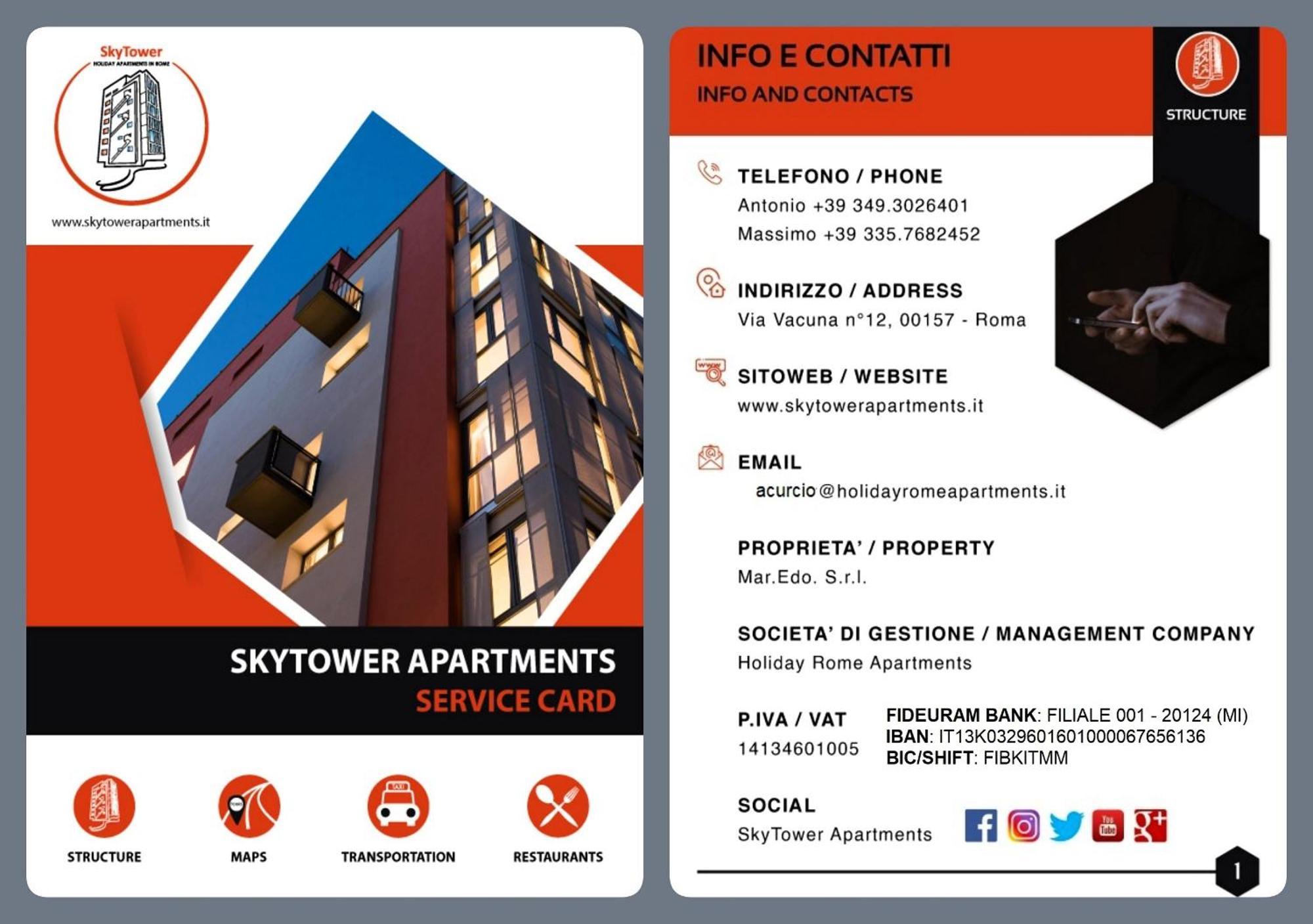 Apartment Skytower Rome