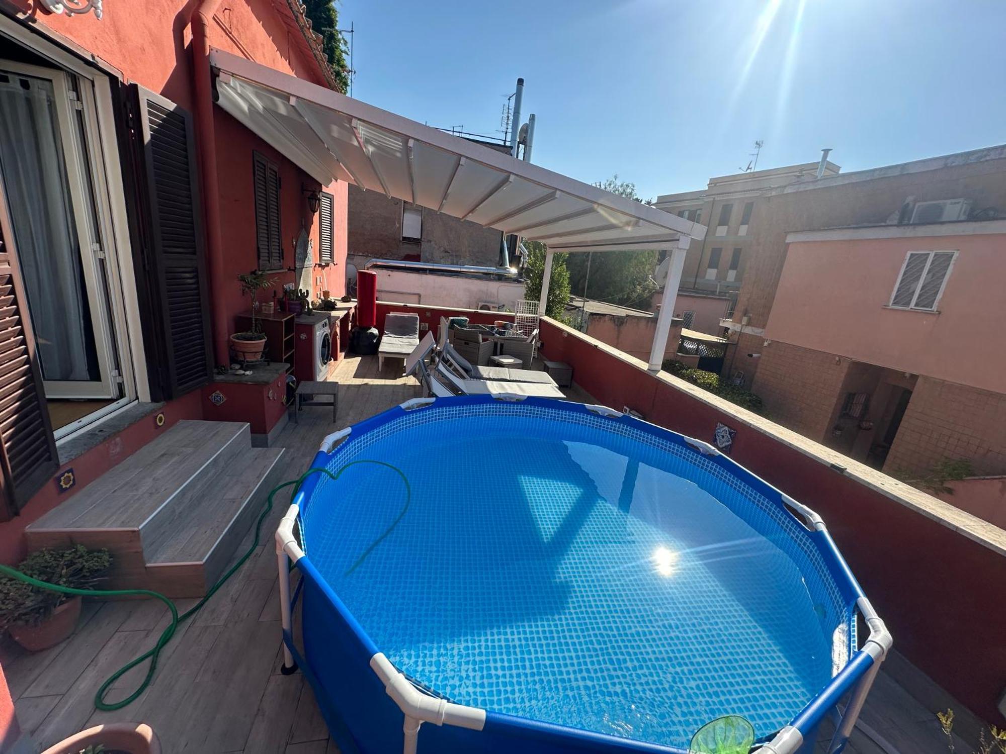 Terrace Of Apartment Rome