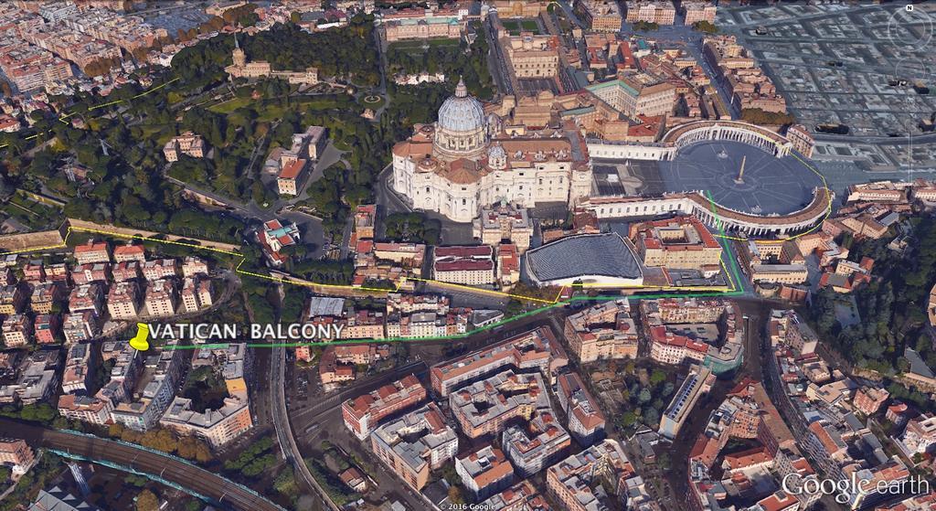 Vatican Balcony Appartement Rome