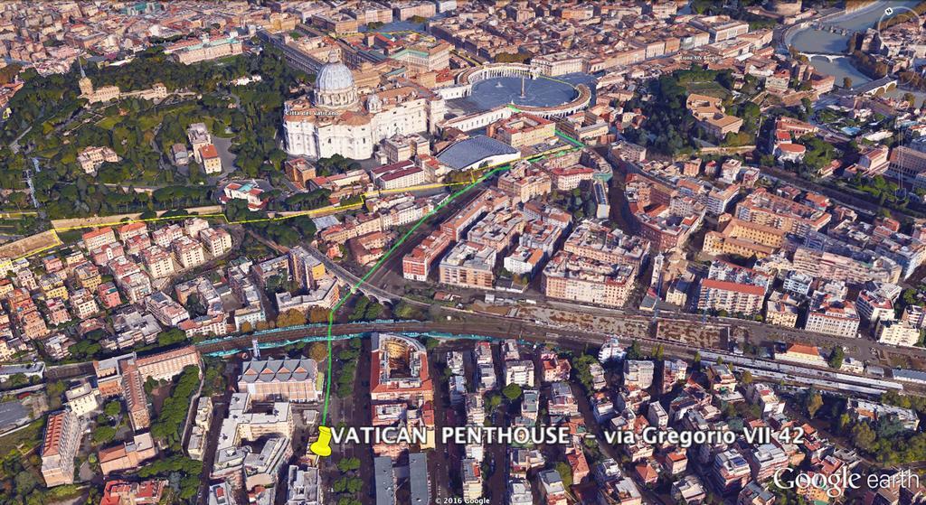 Vatican Penthouse Near S.peter's Square Appartement *