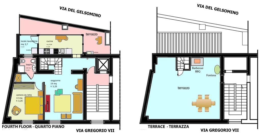 Vatican Penthouse Near S.peter's Square