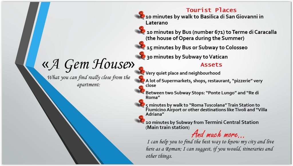 Apartamento A Gem House Roma