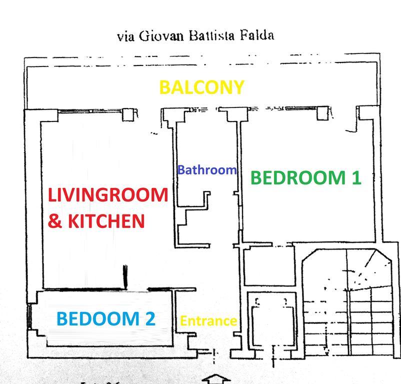 Apartment Via Falda Rome