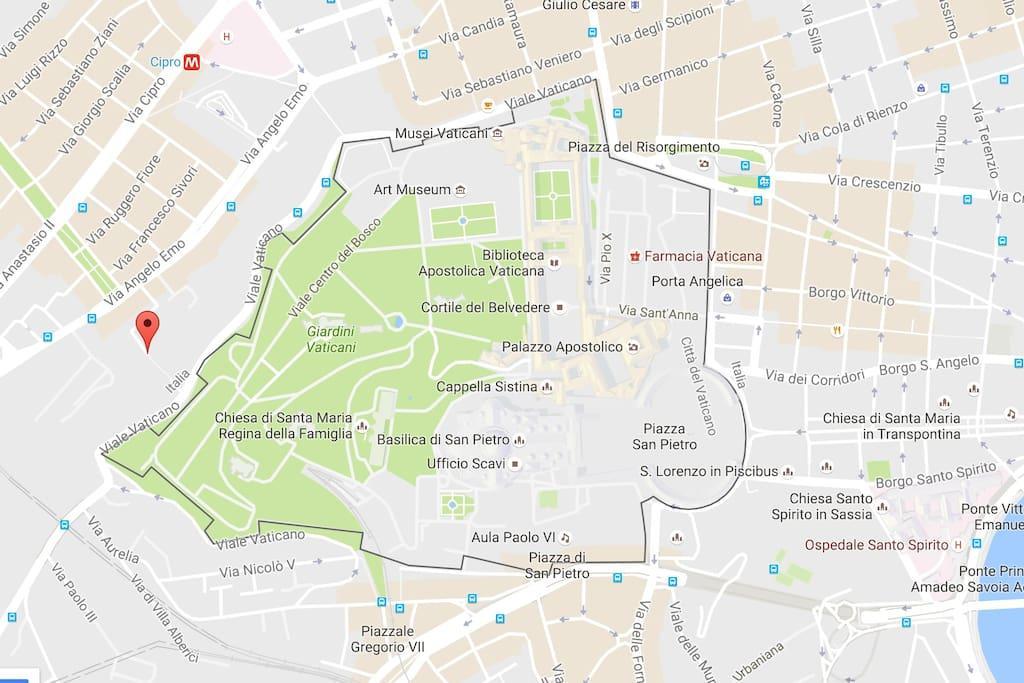 Il Pesco Al Vaticano Holiday home