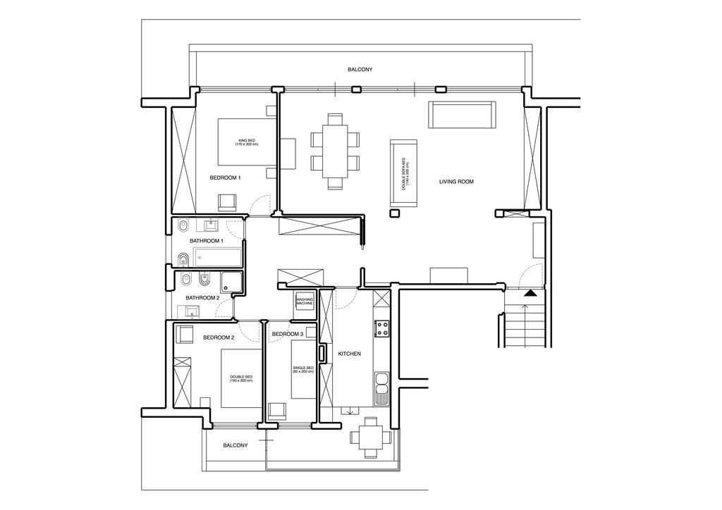 Apartment Penthouse Cardello Colosseum *