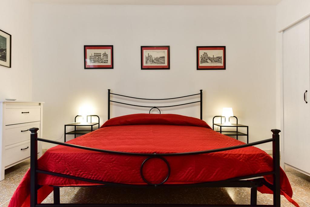 Red & White Vatican Apartment Rome