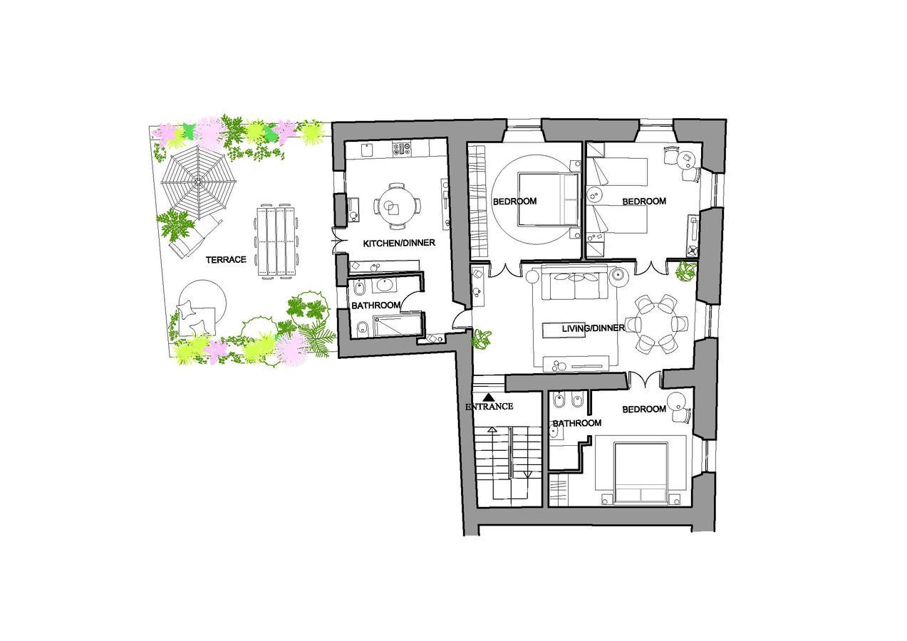 Mami's Trastevere With Private Terrace Appartamento *