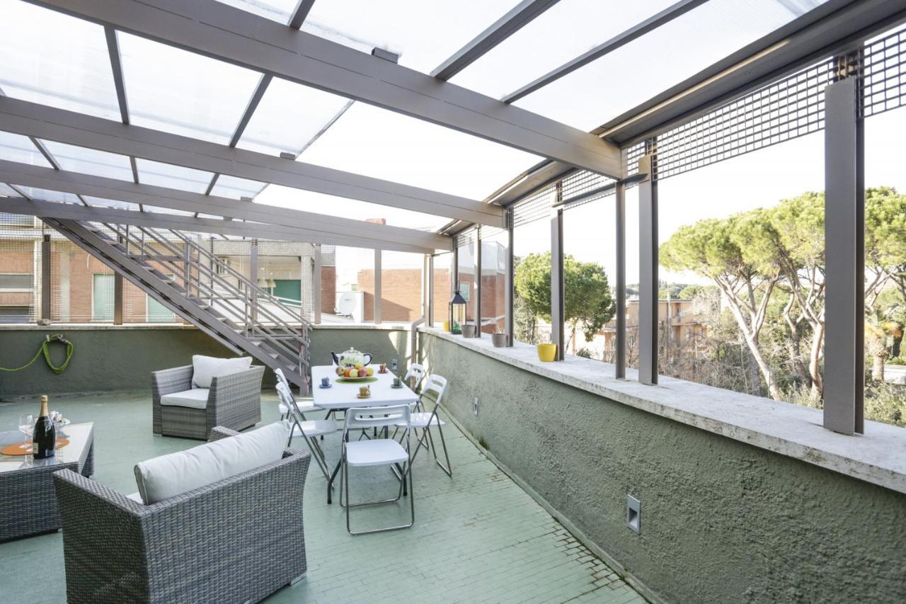 Appartement Penthouse And Eagle Eye Attic Combo Rome