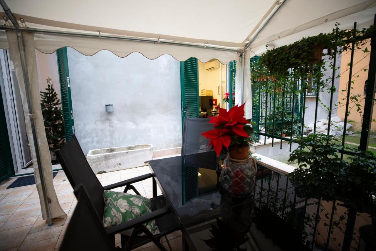 Flatinrome Trastevere Deluxe - Patio