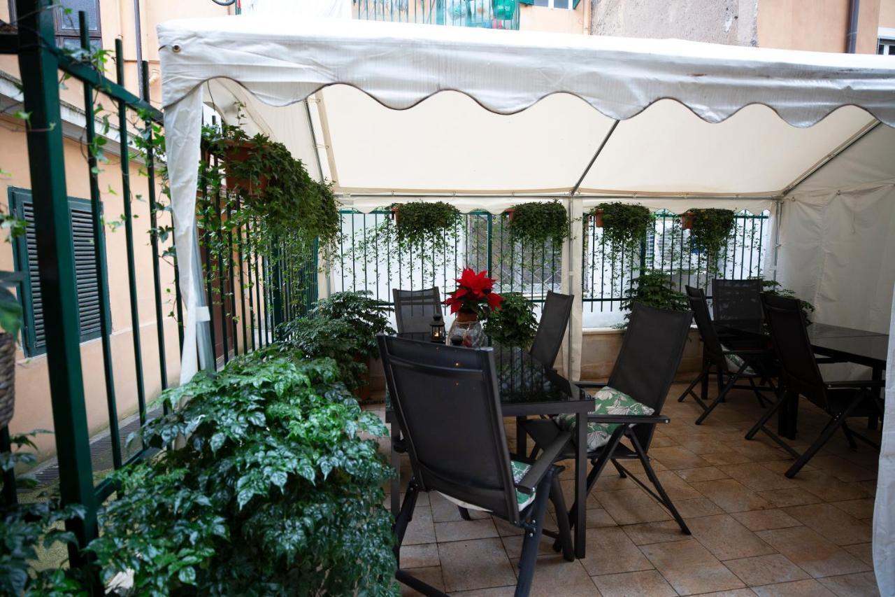 Flatinrome Trastevere Deluxe - Patio