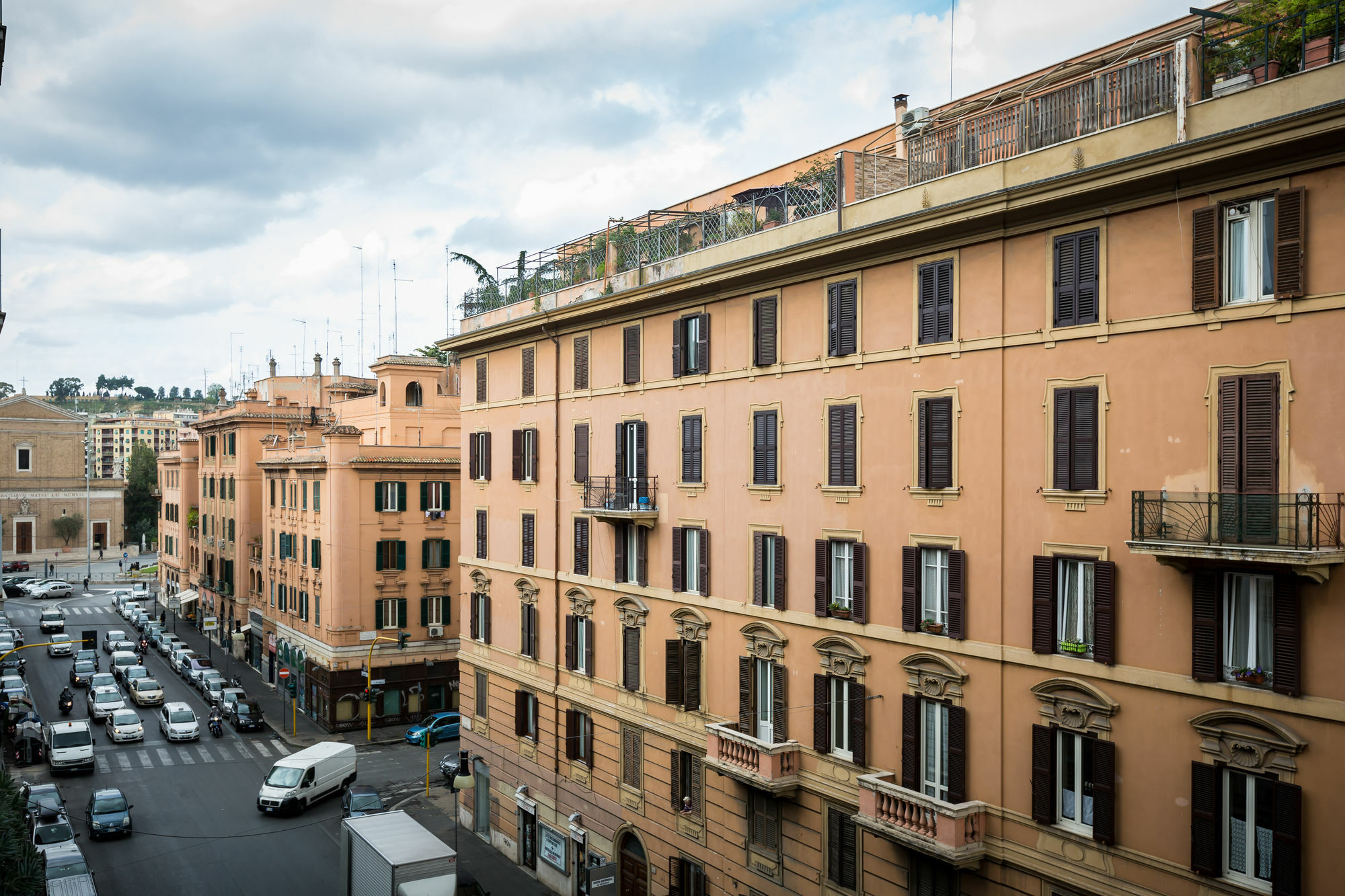 Acomodação com café da manhã  Rosso Charming Vaticano Roma