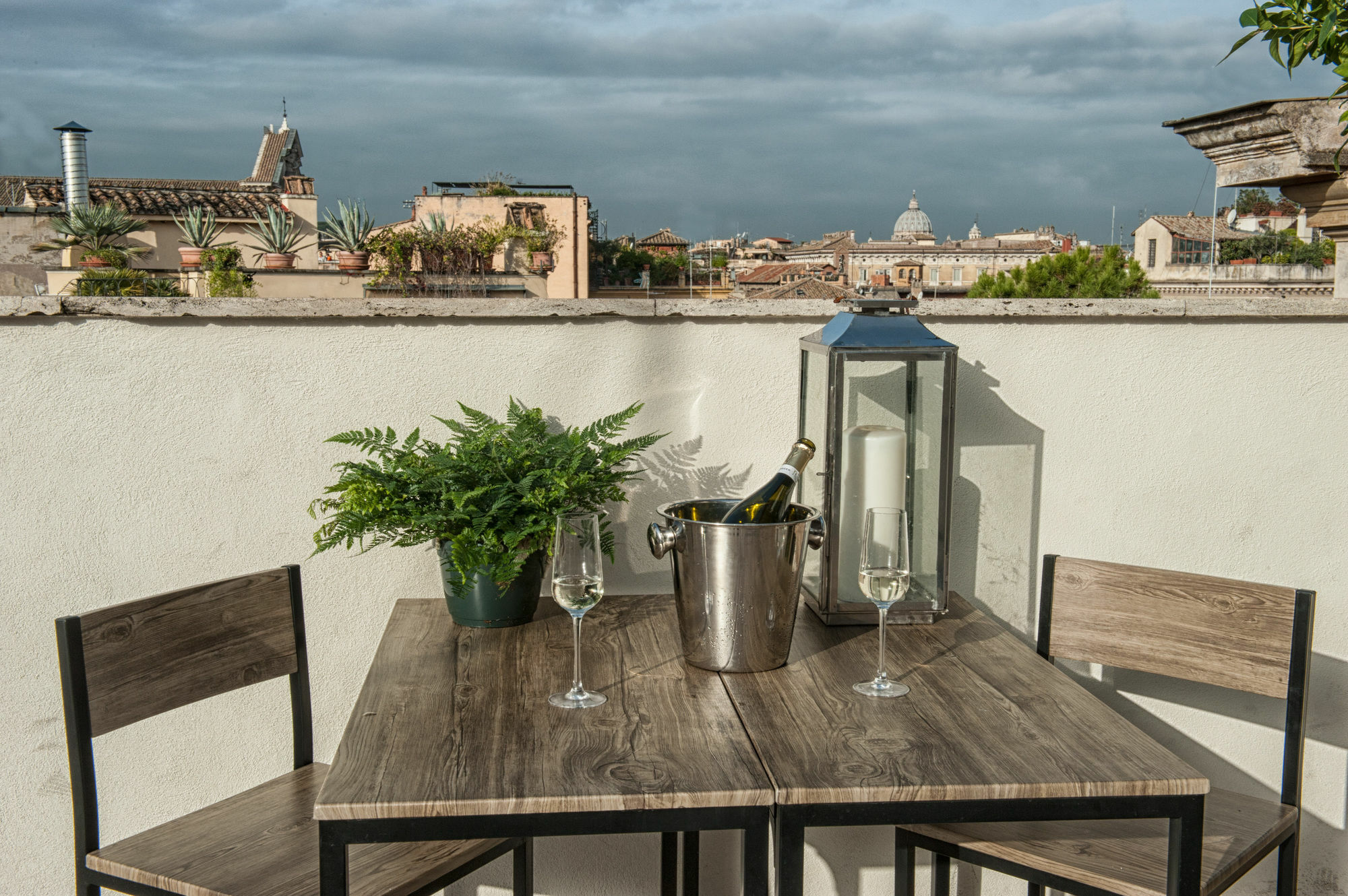 Terrace Pantheon Relais Hotel Rome