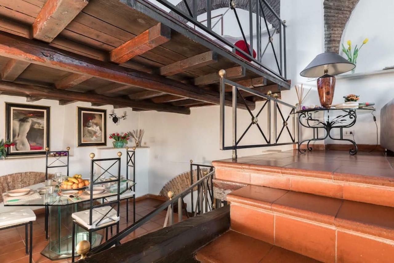 Cedro Terrace&jacuzzi - Loft In Trastevere Holiday home Rome