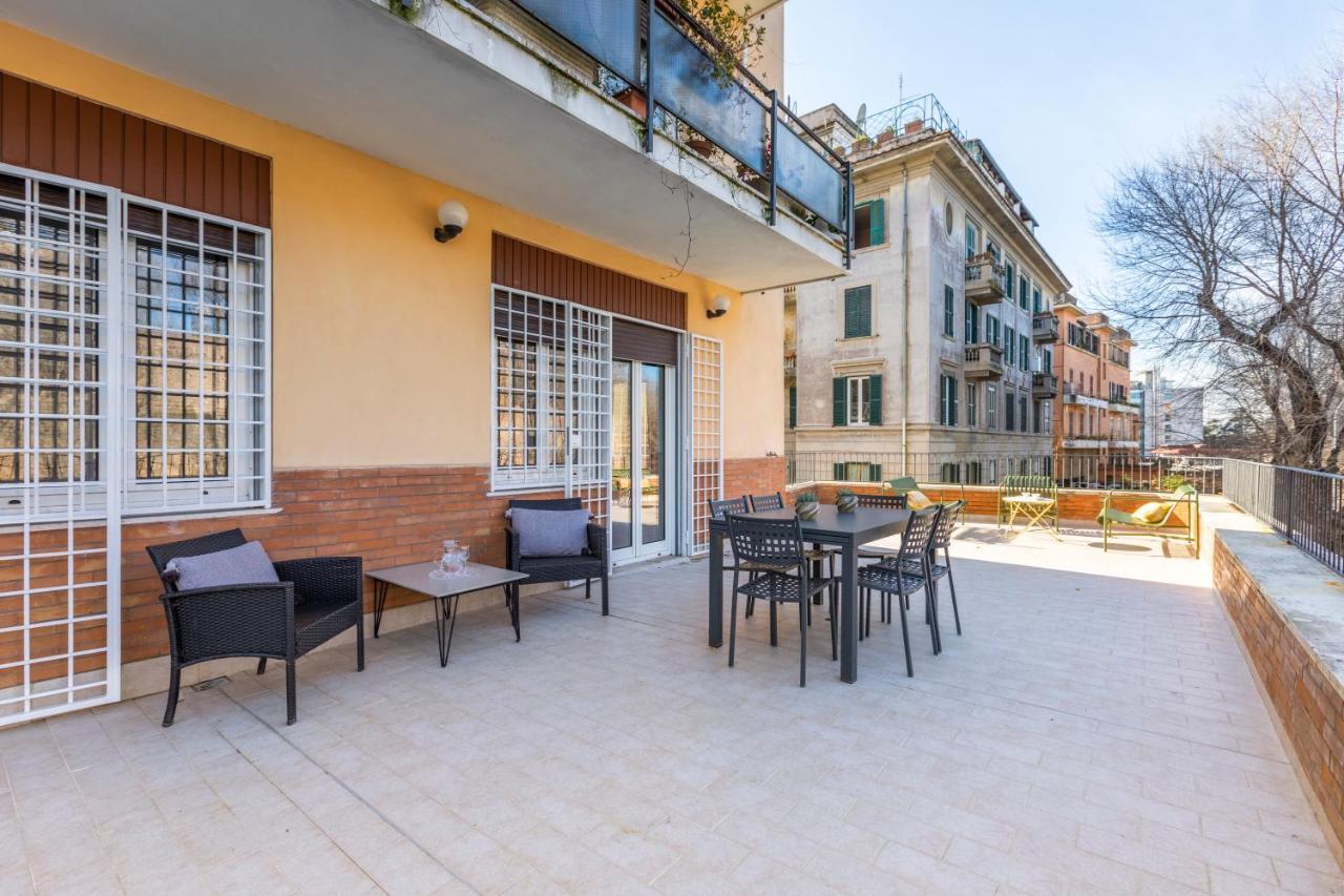 Romac San Saba 5-bedroom And Terrace Near Ostiense Apartment *