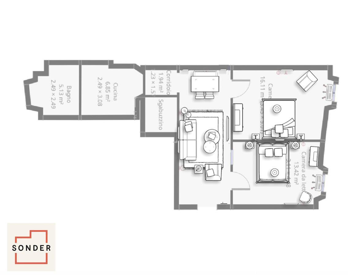 Appart hôtel Sonder At Palazzo Della Cancelleria *