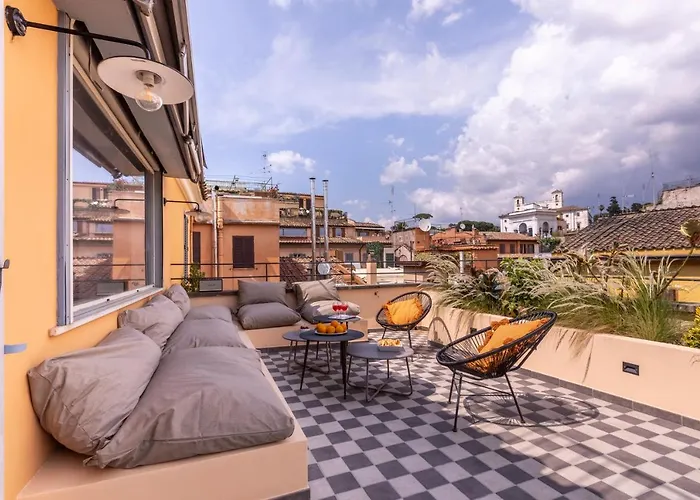 Romac - Condotti Penthouse In The Spanish Steps Area