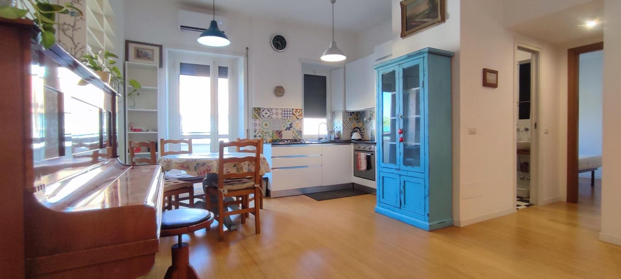 Monteverde - Stazione Trastevere Bright Loft Up To 5 Guests Appartement Rome