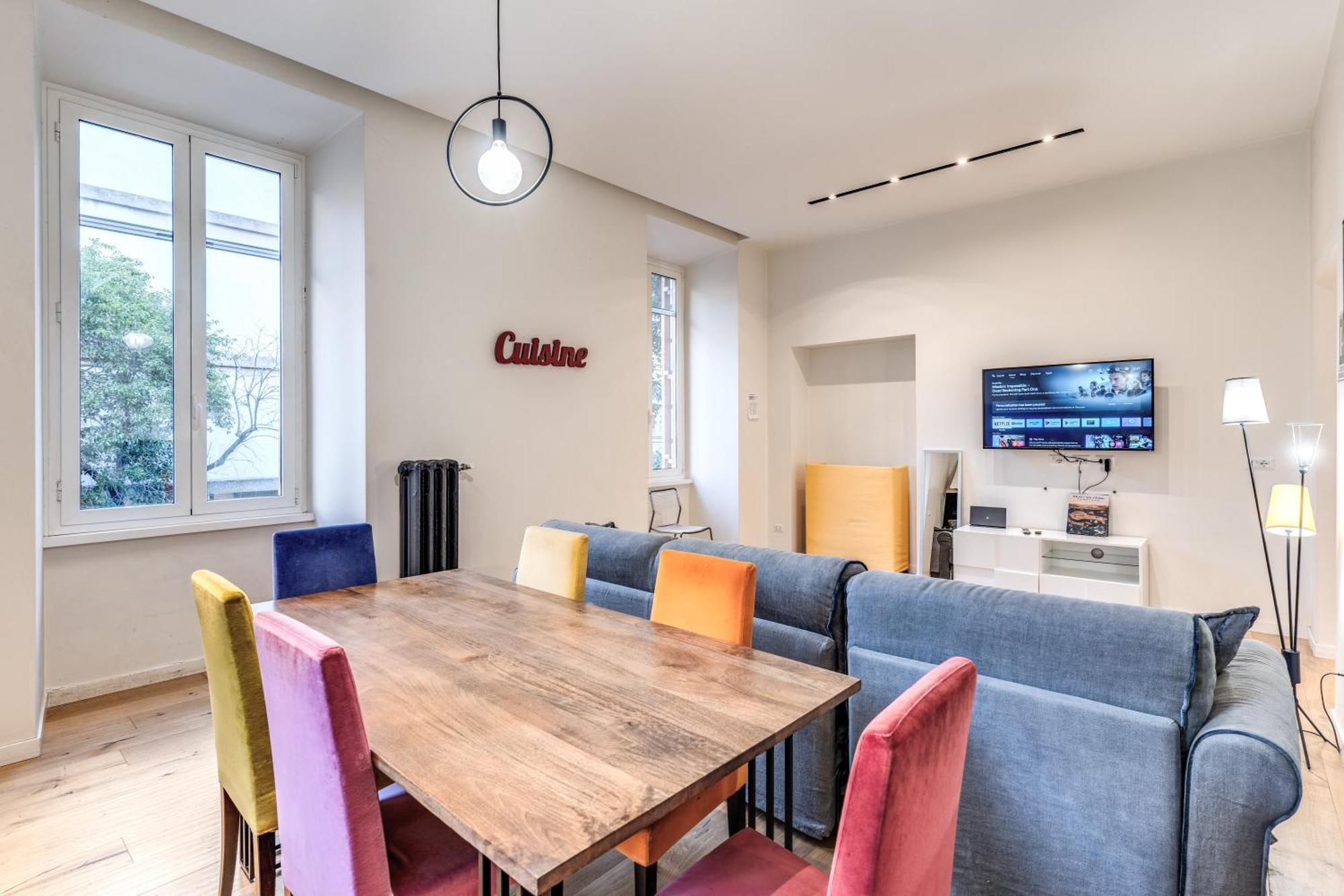 Stylish Big Flat In Piazza Del Popolo *