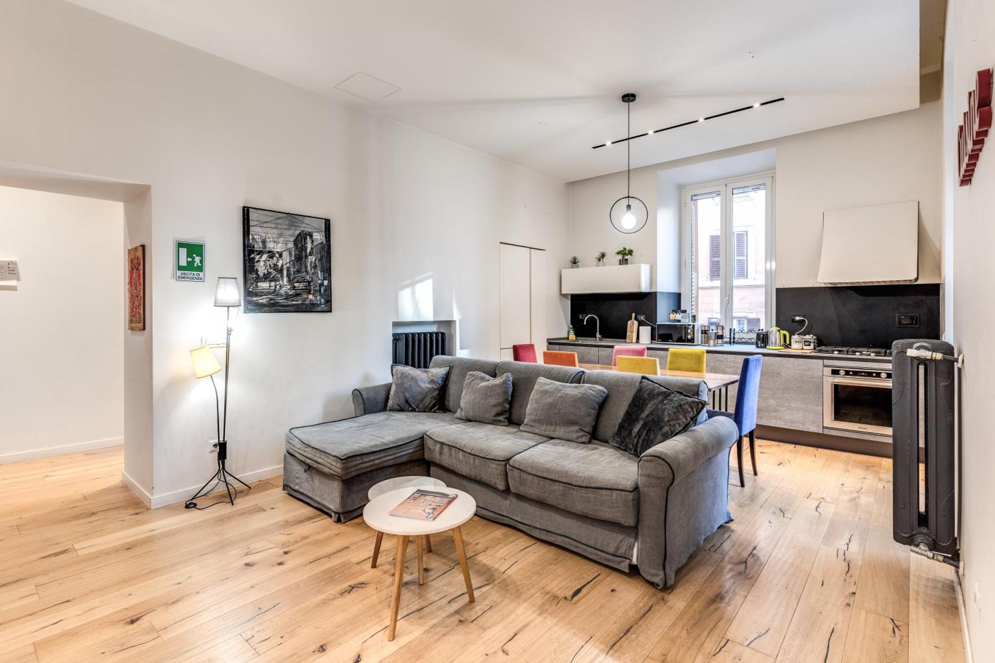 Stylish Big Flat In Piazza Del Popolo Appartamento *