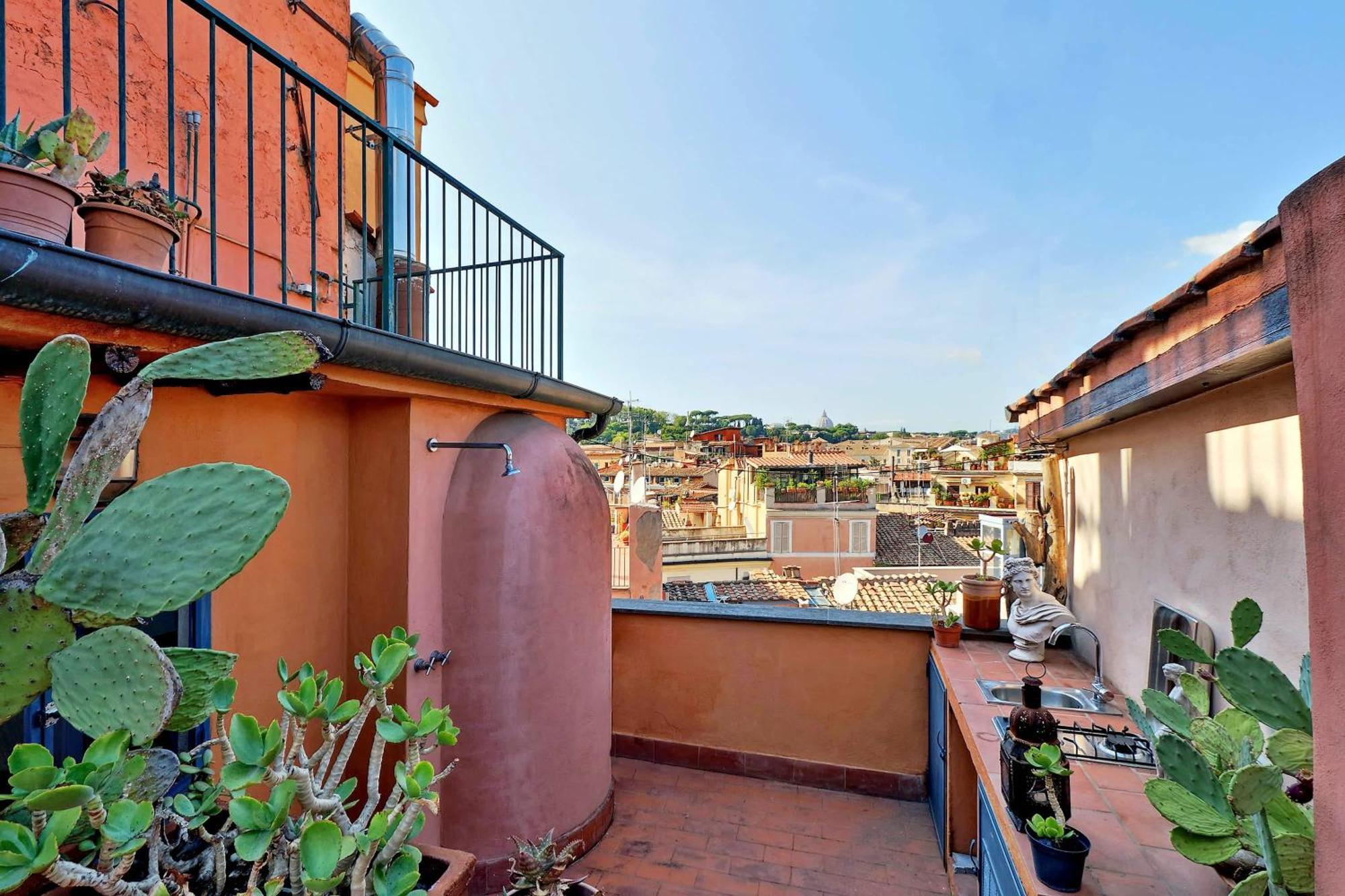 Vicolo Del Cinque Penthouse | Romeloft Apartamento *