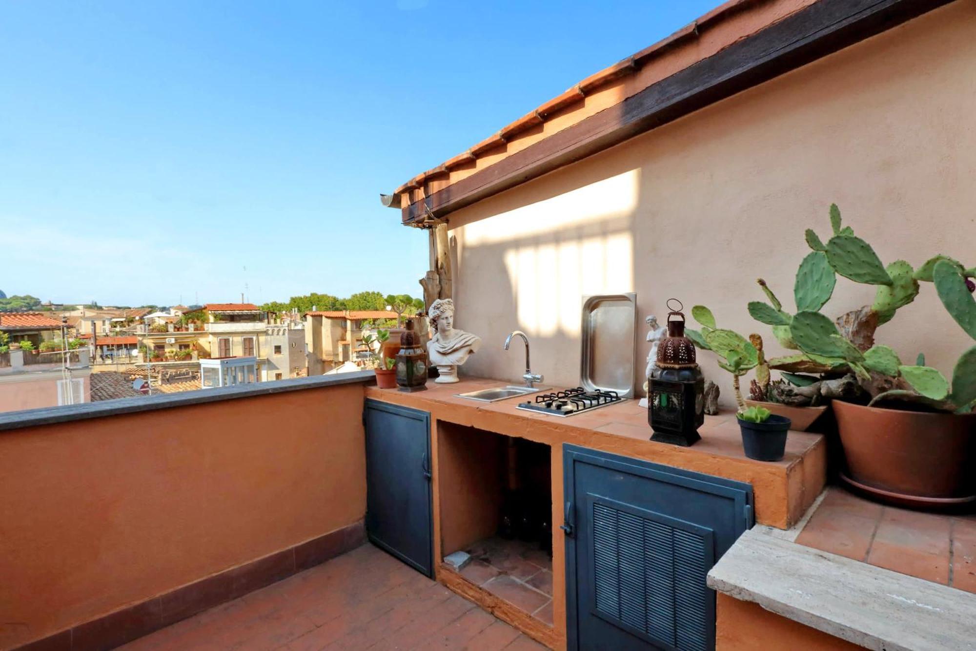 Apartamento Vicolo Del Cinque Penthouse | Romeloft
