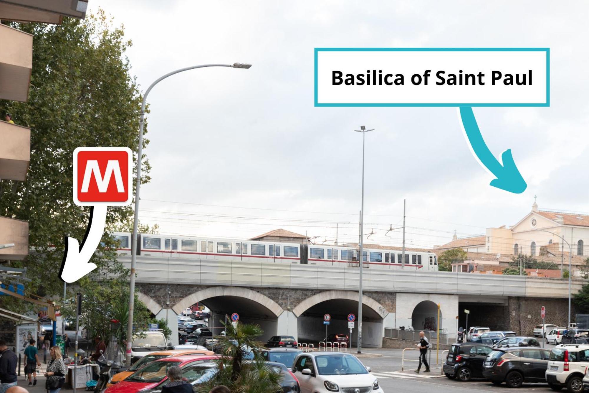 San Paolo Metro Station * Rome